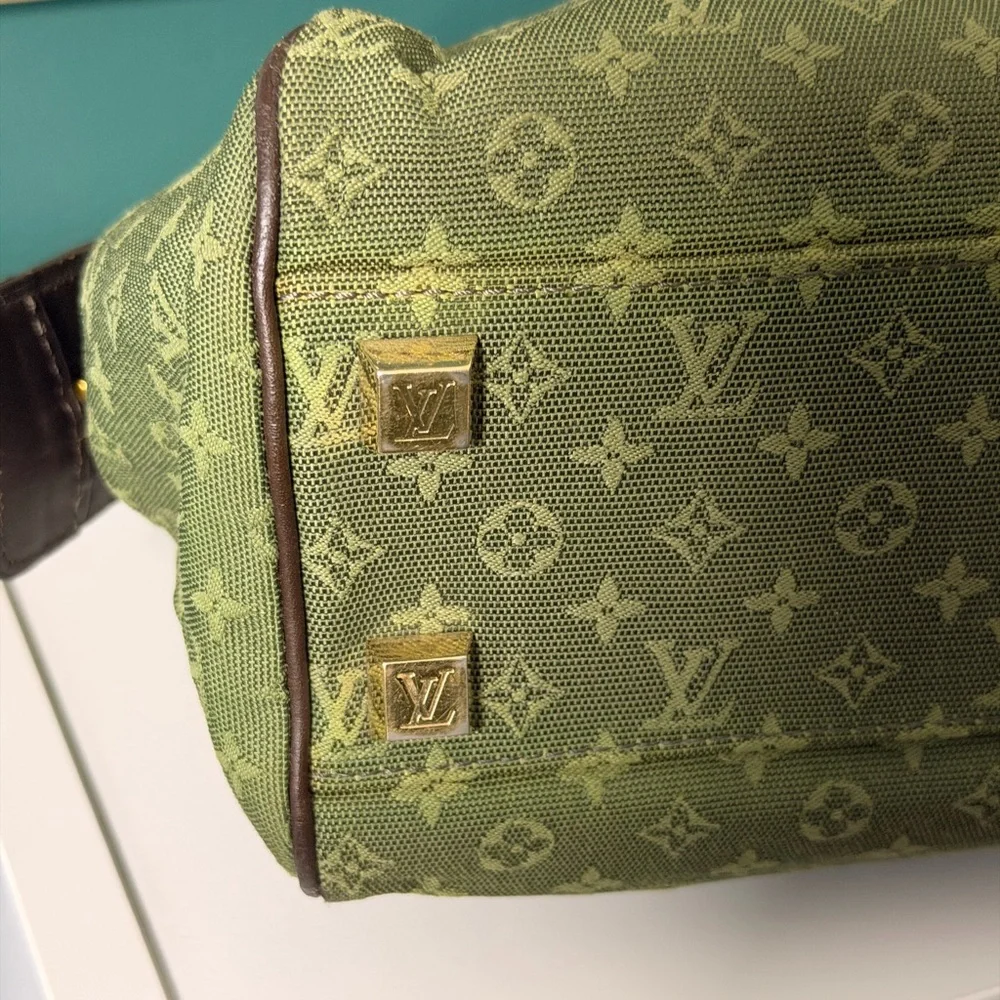 Louis Vuitton Green Mini Lin Josephine PM - Picture 8 of 13